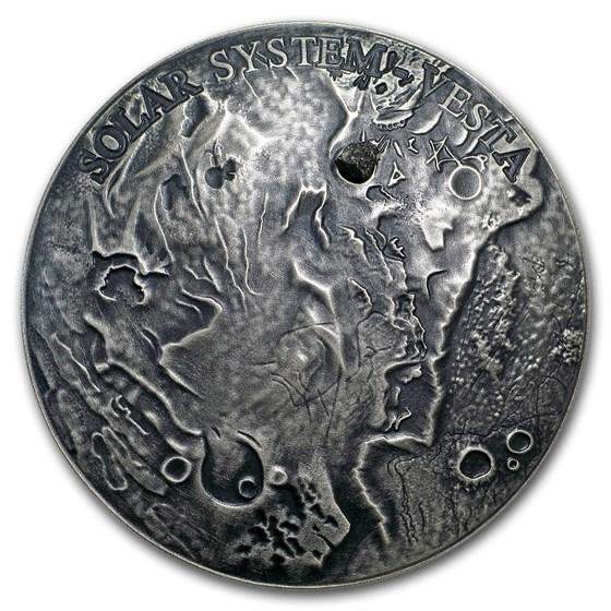 2018 Niue 1 oz Antique Silver Solar System (Vesta) 2018 Niue 1 oz Antique Silver Solar System (Vesta)